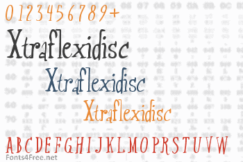 Xtraflexidisc Font