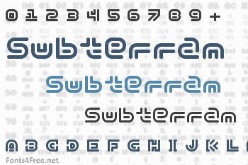 Y2k Subterran Express Font
