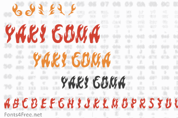 Yaki Goma Font