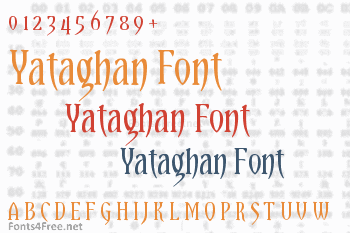 Yataghan Font