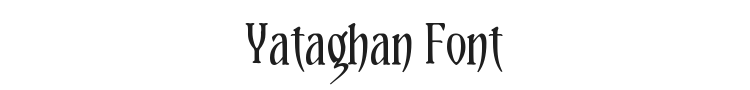 Yataghan Font