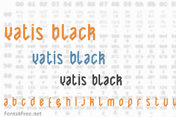 Yatis Black Font