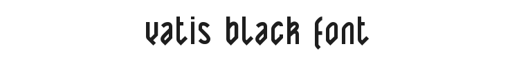 Yatis Black Font Preview