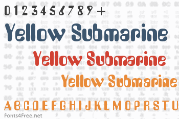 Yellow Submarine Font