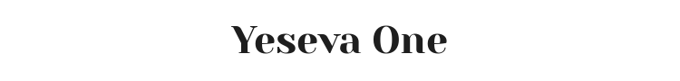 Yeseva One Font
