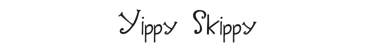 Yippy Skippy Font Preview