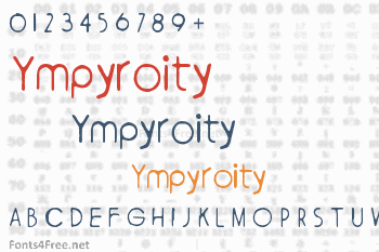 Ympyroity Font