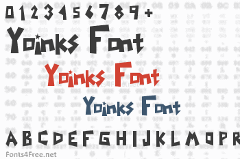 Yoinks Font