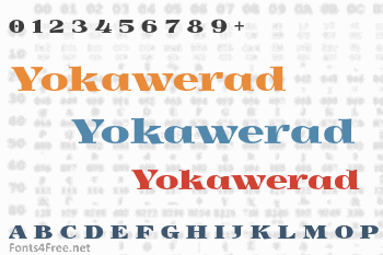 Yokawerad Font