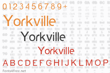 Yorkville Font