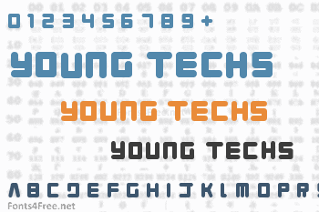 Young Techs Font