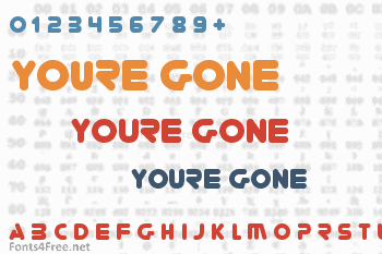 Youre Gone Font