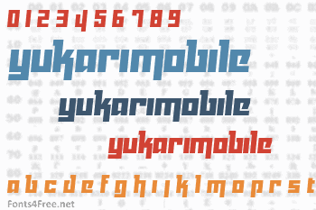 Yukarimobile Font