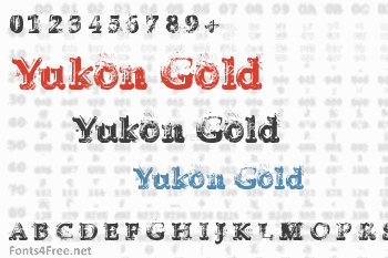 Yukon Gold Font