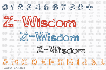 Z-Wisdom Font