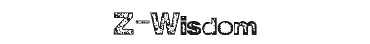 Z-Wisdom Font Preview