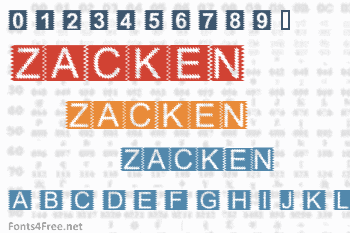 Zacken Font