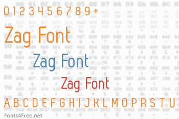 Zag Font