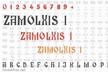 Zamolxis I Font