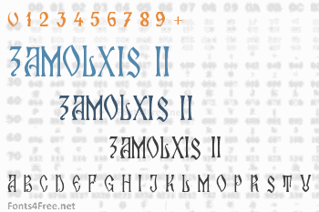 Zamolxis II Font