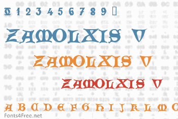 Zamolxis V Font