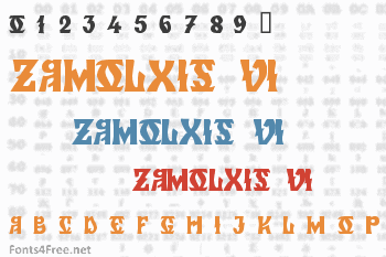 Zamolxis VI Font