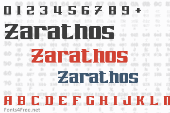 Zarathos Font