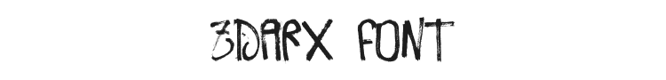 Zdarx Font