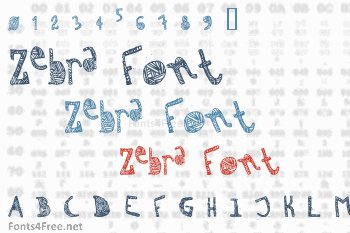 Zebra Font Download - Fonts4Free