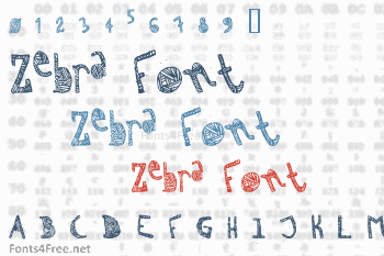 Zebra Font