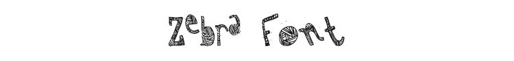 Zebra Font Preview