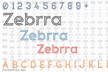 Zebrra Font