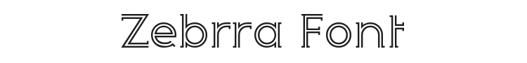 Zebrra Font