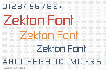 Zekton Font