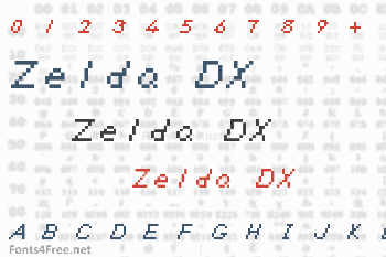 Zelda DX Font