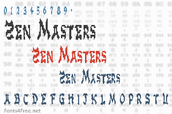 Zen Masters Font