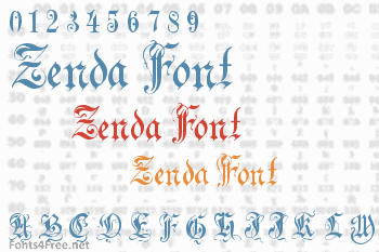 Zenda Font