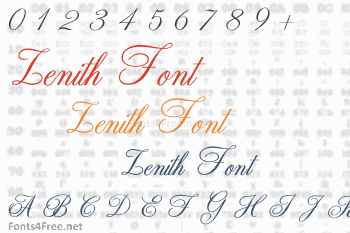 Zenith Font