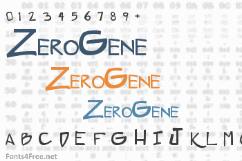 ZeroGene Font