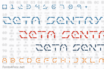 Zeta Sentry Font