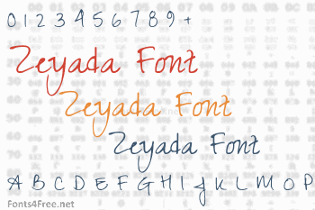 Zeyada Font