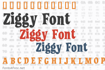 Ziggy Font