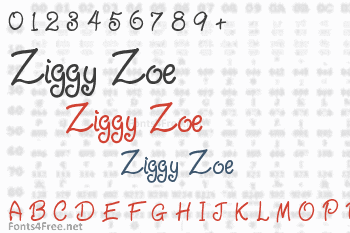 Ziggy Zoe Font