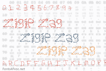 Zigie Zag Font