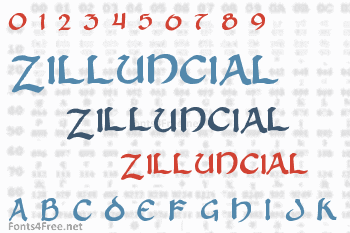 Zilluncial Font