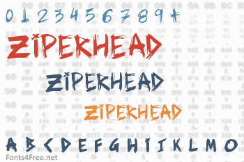 Ziperhead Font