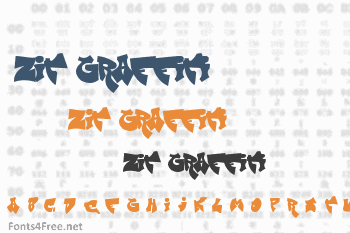 Zit Graffiti Font