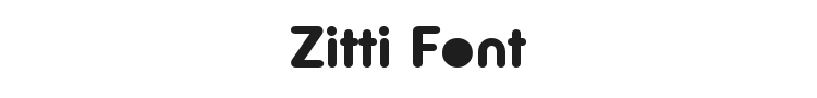 Zitti Font