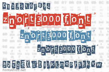 Znort3000 Font