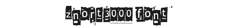 Znort3000 Font